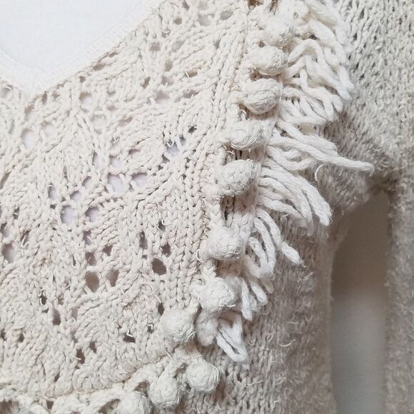 ANTHROPOLOGIE Angel Of The North Tonetta Sweater - Picture 4 of 11